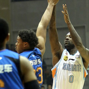 Andray Blatche playing basketball Sichuan